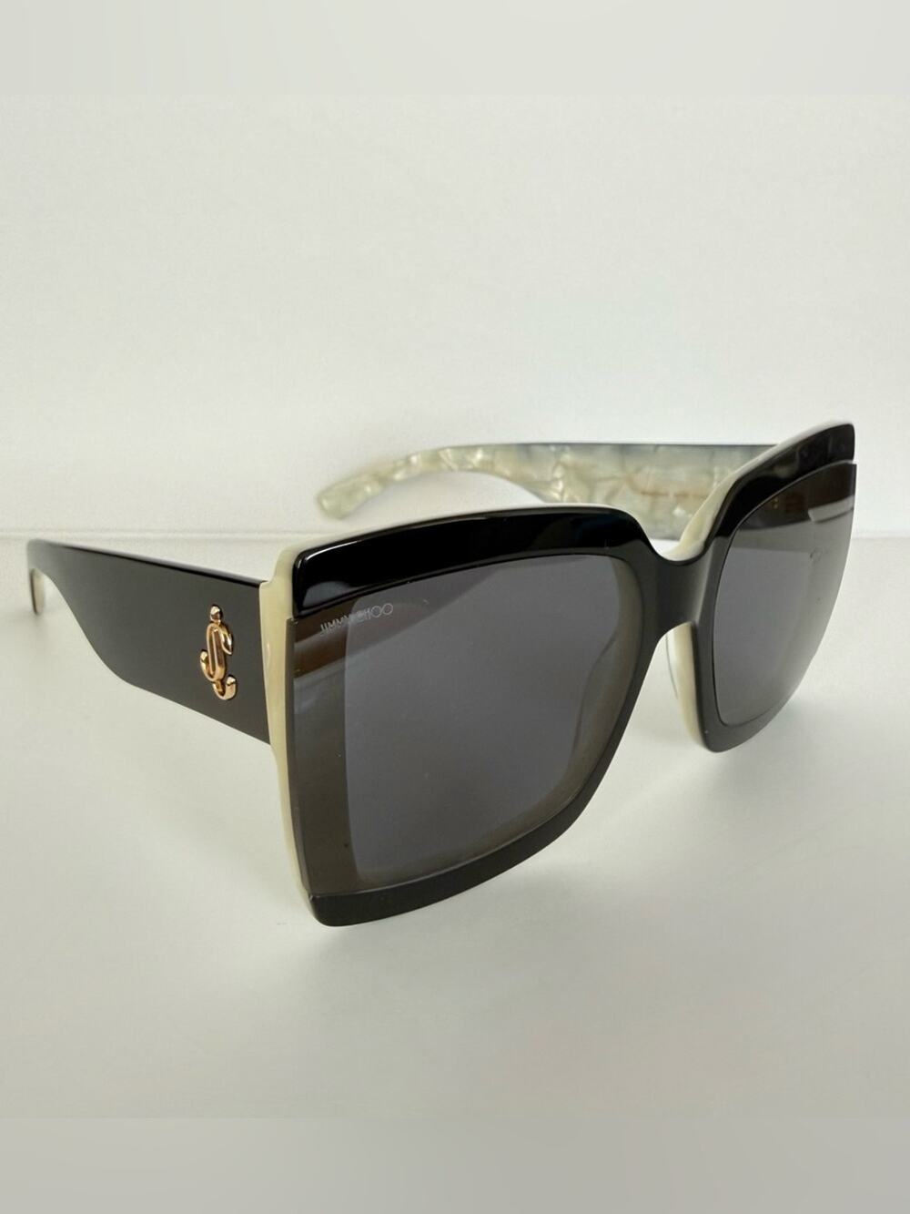 NEW!!! Jimmy Choo women oversized sunglasses RENEE/N/S 9HTIR Authentic